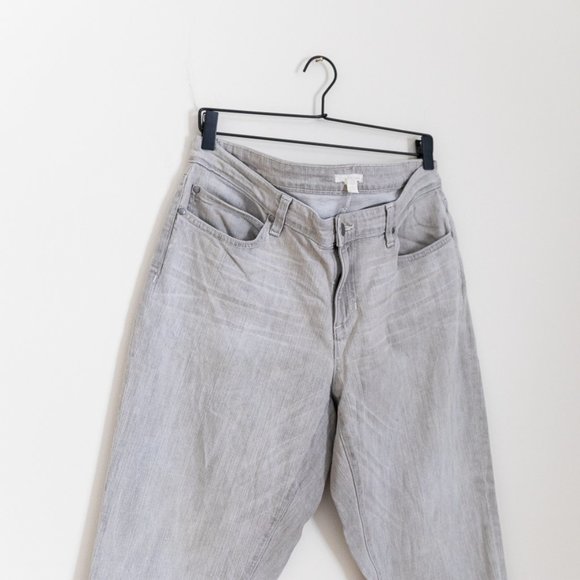 Eileen Fisher Stretch Boyfriend Jeans - Picture 8 of 9